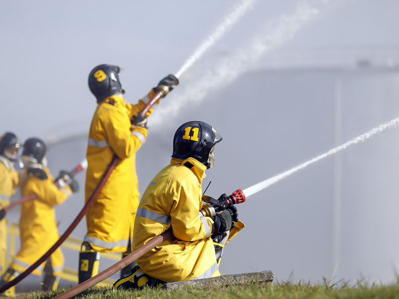 Treinamento em empresa vai simular incêndio em tanque de diesel