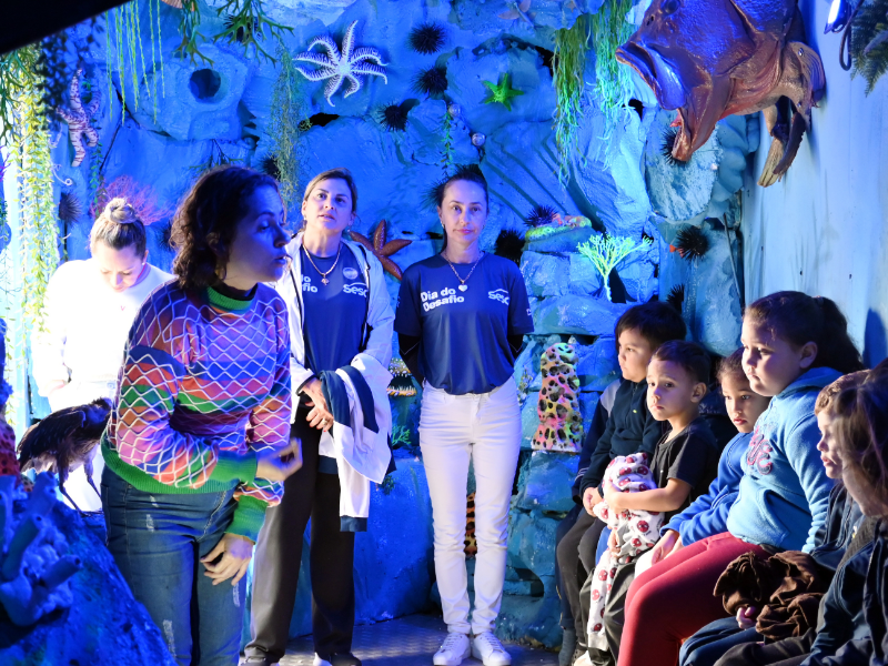 Projeto Vida Marinha esteve em Contenda