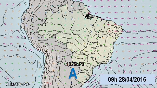 Abril pode terminar com neve no Sul