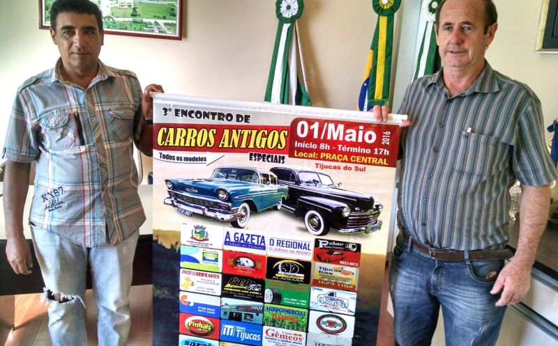 Tijucas sedia Encontro de Carros Antigos