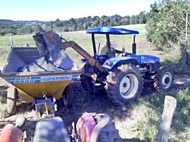 Pequenos produtores agrícolas de CT recebem calcário