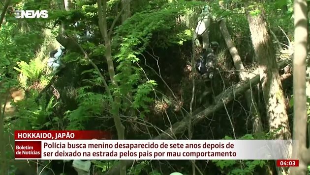 Pais abandonam garoto em floresta como castigo e criança desaparece