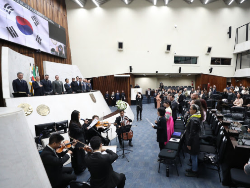 Comunidade coreana é homenageada por sua contribuição ao desenvolvimento do Paraná