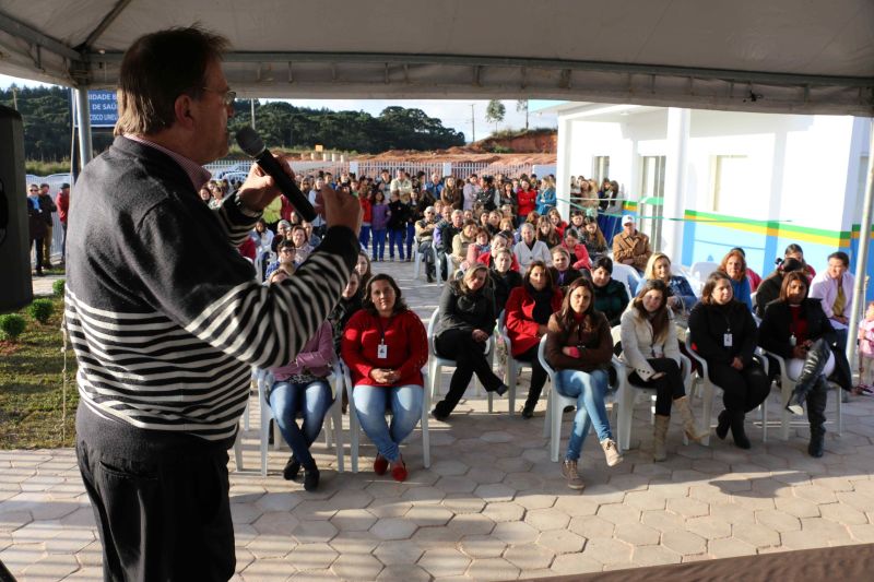 Onildo Gelatti inaugura nova unidade de saúde em Lagoinha