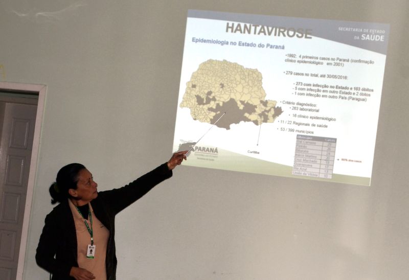 Servidores da Saúde de Quitandinha recebem capacitação sobre hantavirose