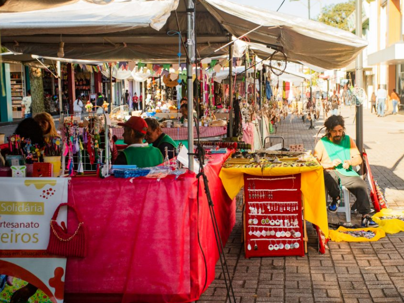 Encontre produtos artesanais e gastronômicos na Feira de Inverno do Programa Economia Solidária
