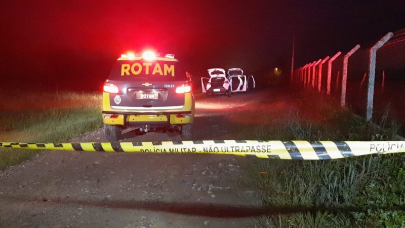 Homem em carro roubado morre após confronto com a PM em São José dos Pinhais