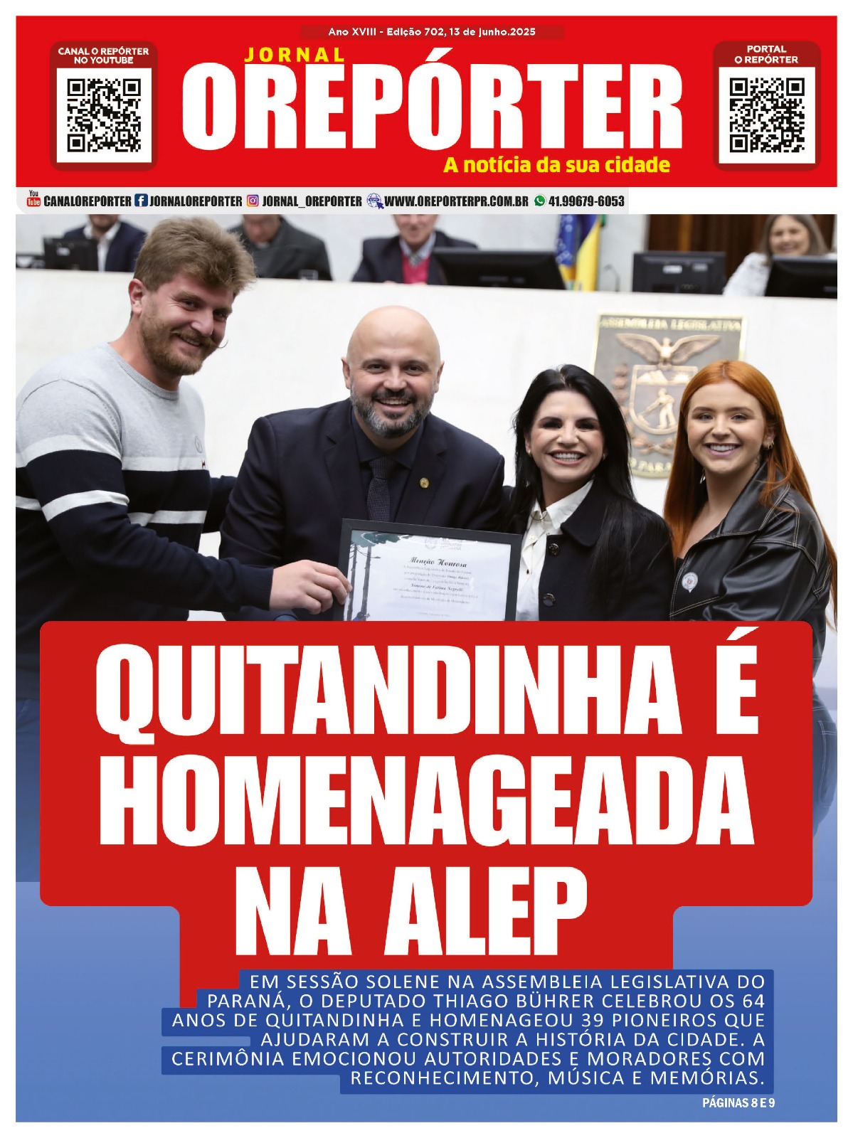 Jornal O Repórter - Edição 702