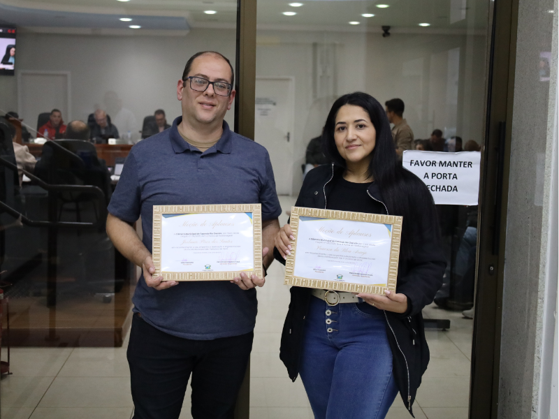 Equipe de brigada escolar de Fazenda Rio Grande recebe moção de aplausos