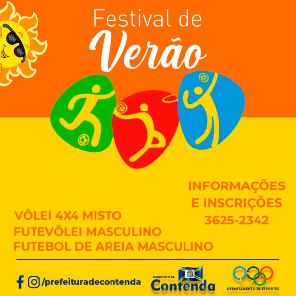 Esporte: Contenda adia Festival de Verão