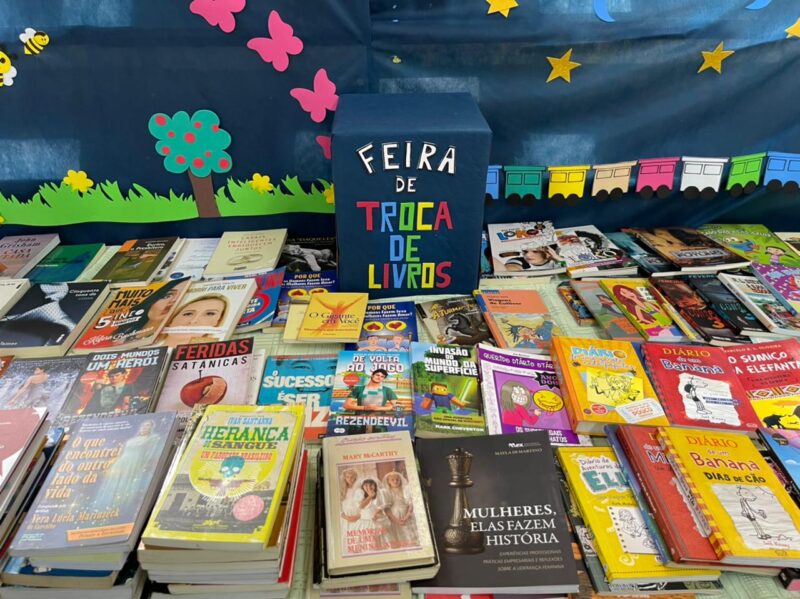 Tem um livro já lido e quer trocar? Aproveite a Feira de Troca de Livros da BIPA