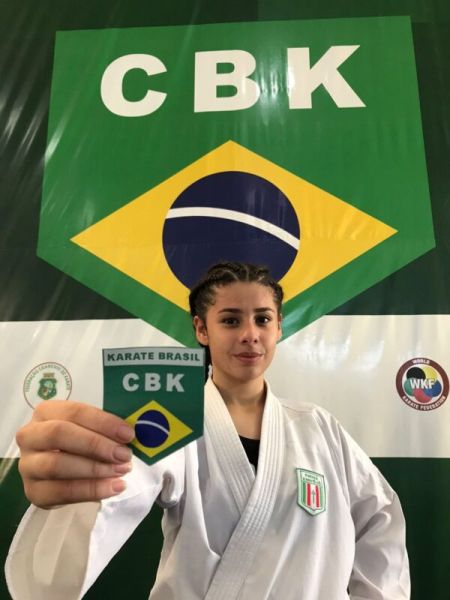 Atleta de Araucária entra para Seleção Brasileira de Karatê