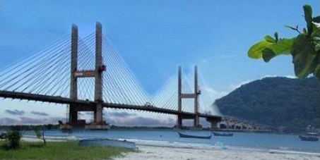 Governo do Estado anuncia que futura ponte de Guaratuba terá restrição de tráfego pesado