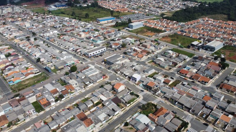 Prefeitura de Fazenda Rio Grande entrega obras no bairro Santa Terezinha