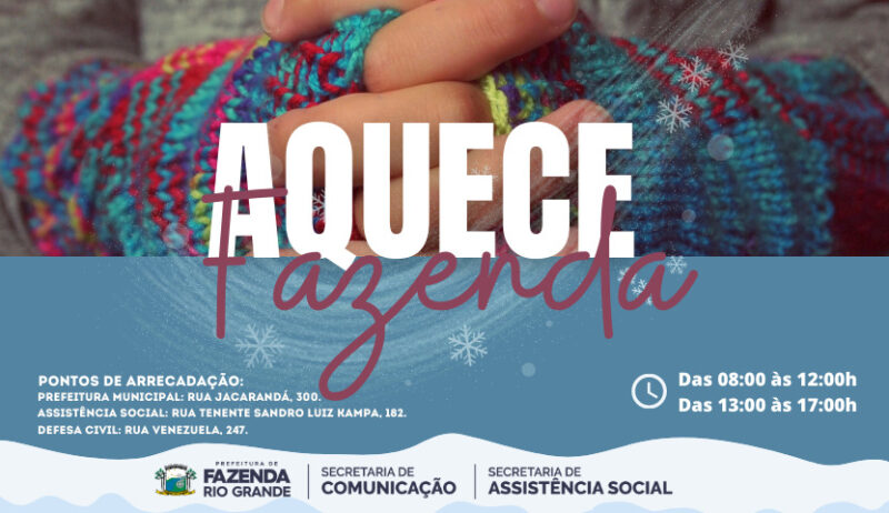 Operação de Inverno Aquece Fazenda