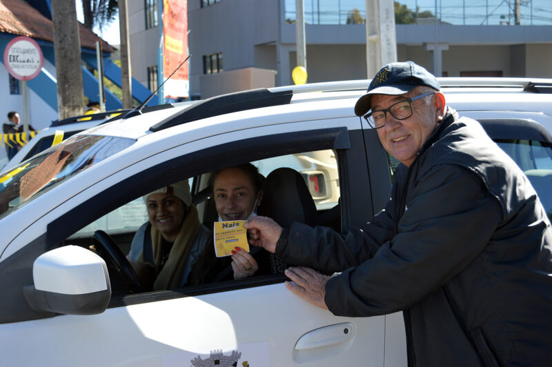 Contenda realiza ações do Maio Amarelo