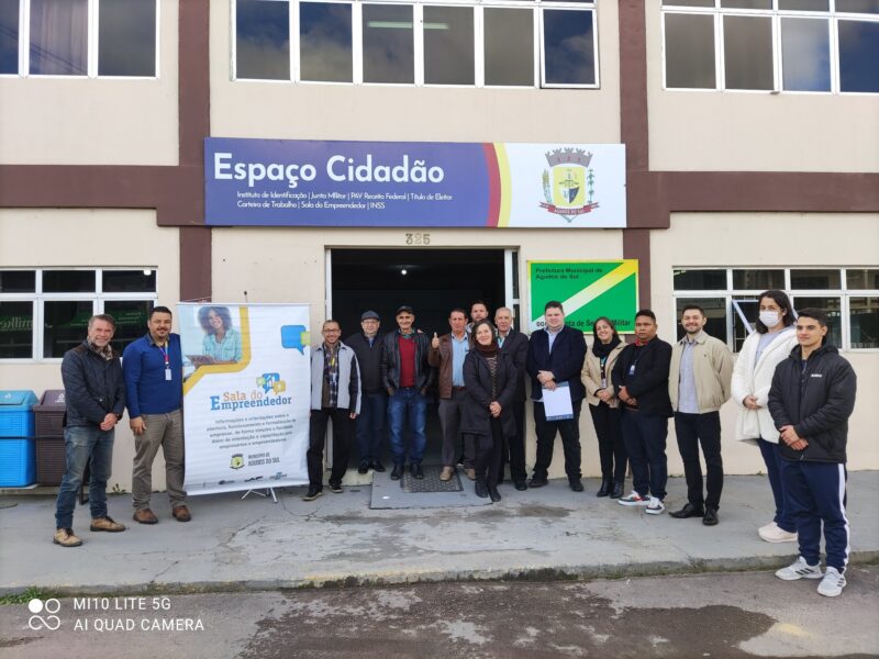 Inaugurado em Agudos do Sul o Espaço Cidadão