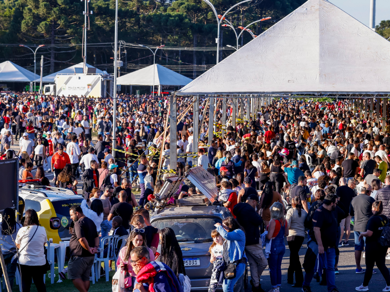 Araucária protagonizou o maior evento de 1.º de Maio do Paraná