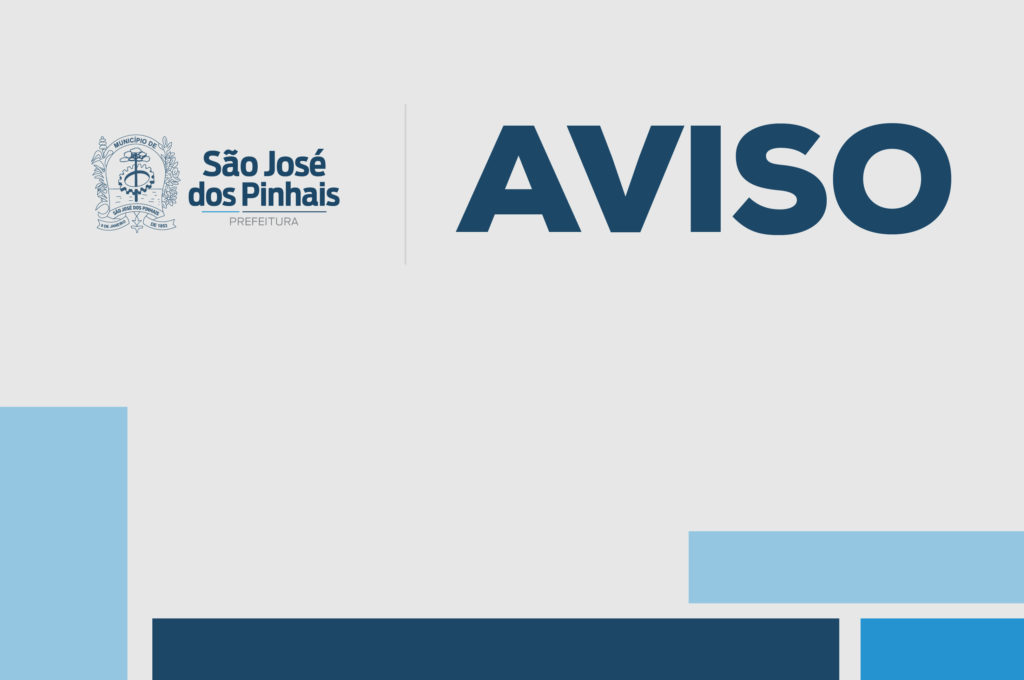  Prefeitura de São José dos Pinhais informa que site oficial passa por atualização e serviços on-line podem ser afetados