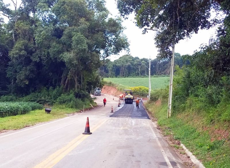 Mais um trecho da estrada do Tietê está sendo finalizado