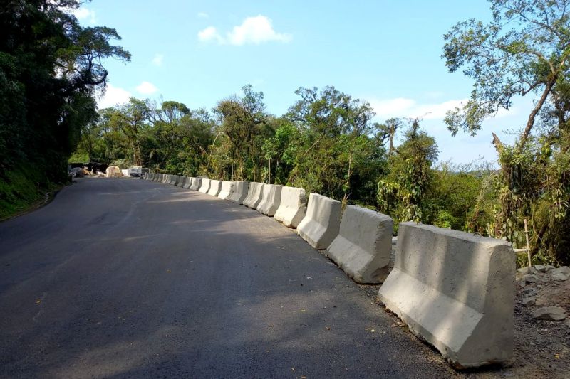 Estrada da Graciosa é liberada ao tráfego após km 7 receber novo pavimento