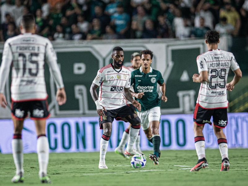 Flamengo apenas empata com o Goiás; Fluminense e Fortaleza vencem na rodada