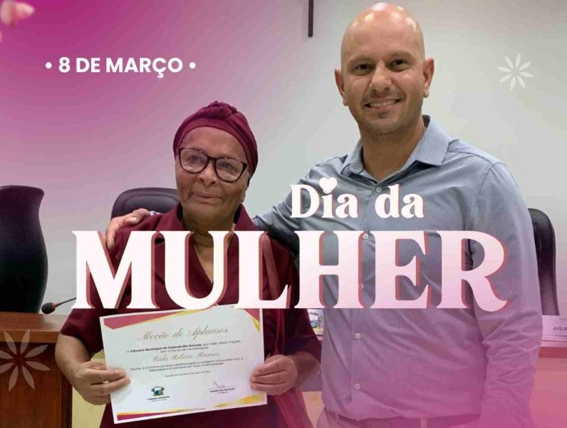 Sessão Solene na Câmara de FRG honra o Dia Internacional da Mulher