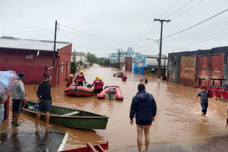 São José dos Pinhais arrecada donativos para famílias afetadas pelas chuvas no Rio Grande do Sul