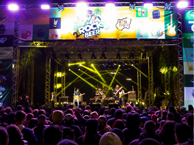  3.º Rock Beer terá nove atrações musicais e mais de 60 torneiras de chopp