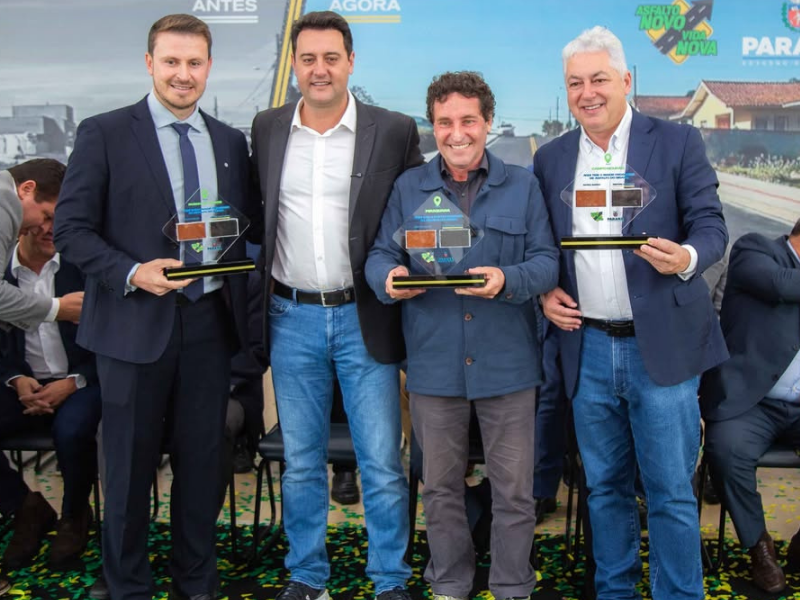 Asfalto novo chega com força na região metropolitana
