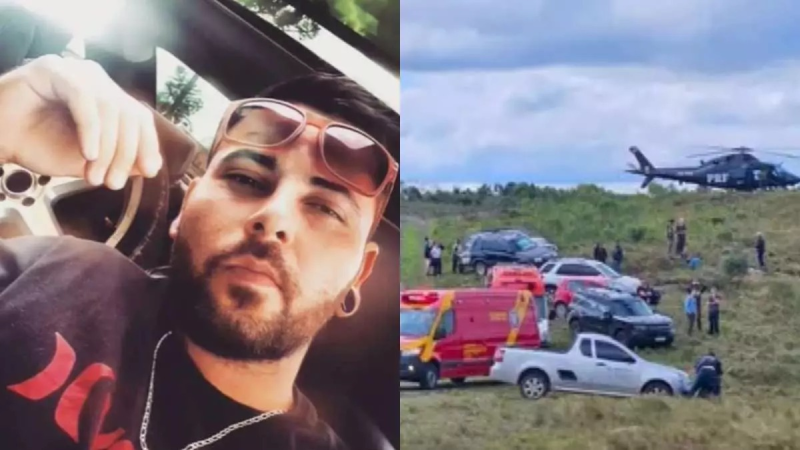 Piloto de parapente morre em queda de dez metros na Região Metropolitana de Curitiba