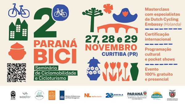 2° Paraná Bici iniciará amanhã em Curitiba