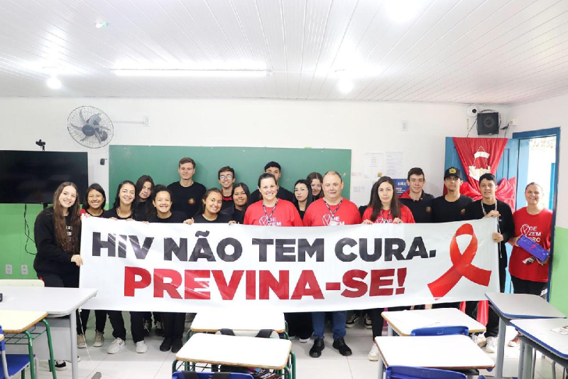 Piên promove mobilização e roda de conversa sobre o HIV e ISTs