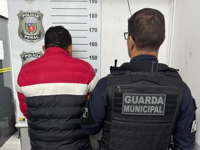 Homem é preso durante patrulhamento da GM