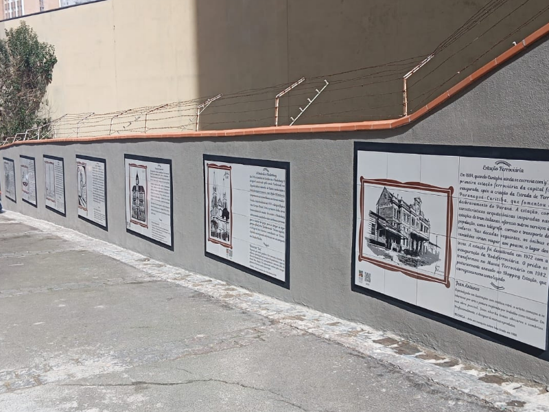 ACGB inaugura painel Memórias da Cidade com 18 pinturas de artistas urbanos