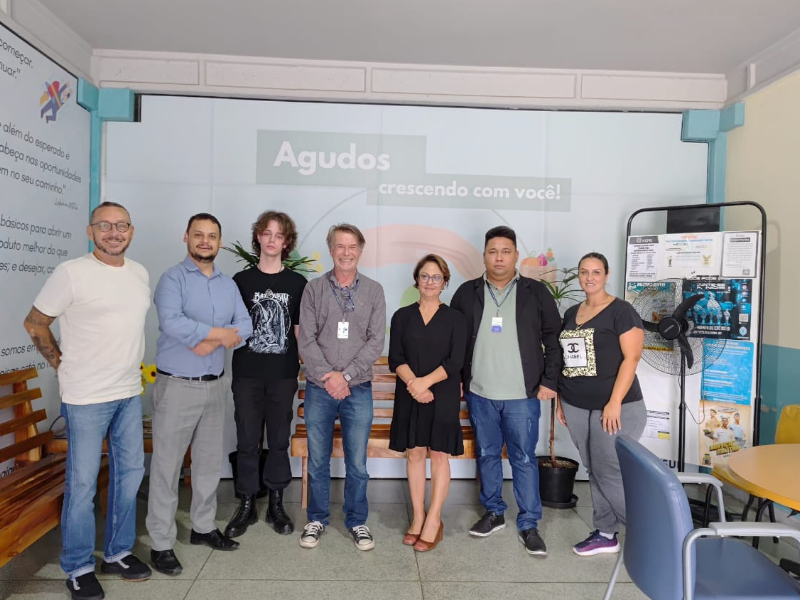Espaço Cidadão de Agudos do Sul recebe equipe do SEBRAE para fortalecer atendimentos aos MEIs