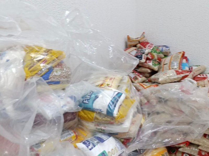 Em forma de solidariedade a festa continua
