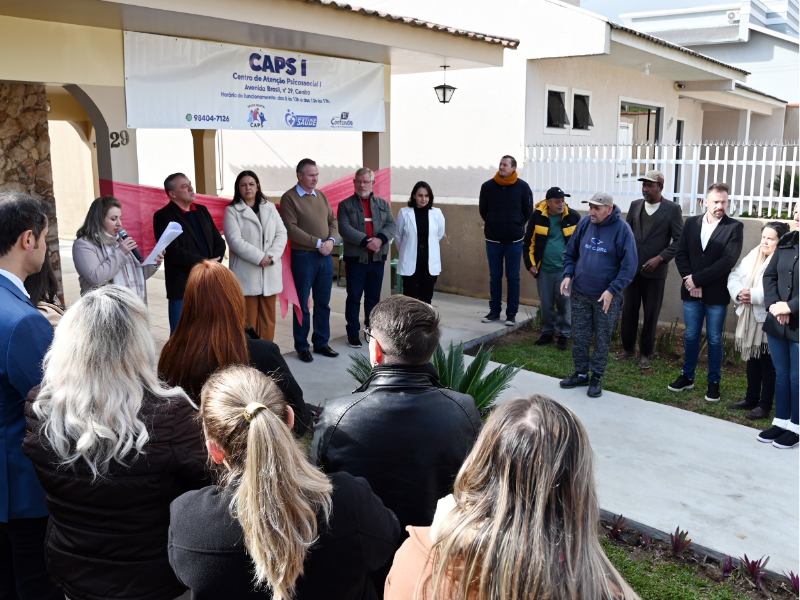 Contenda inaugura nova sede do CAPS I